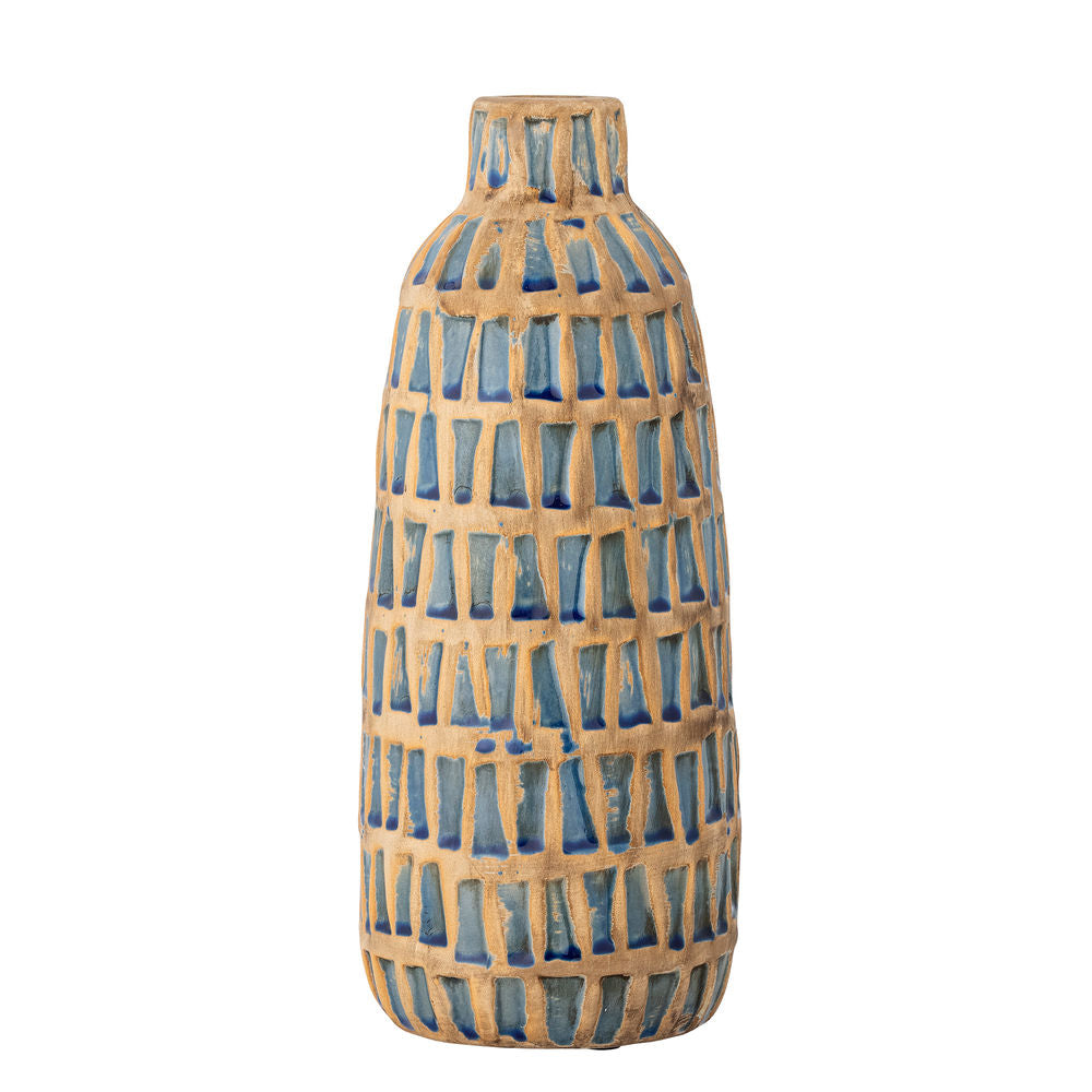 Creative Collection Mayann Deco Vase Bleu Terre Cuite