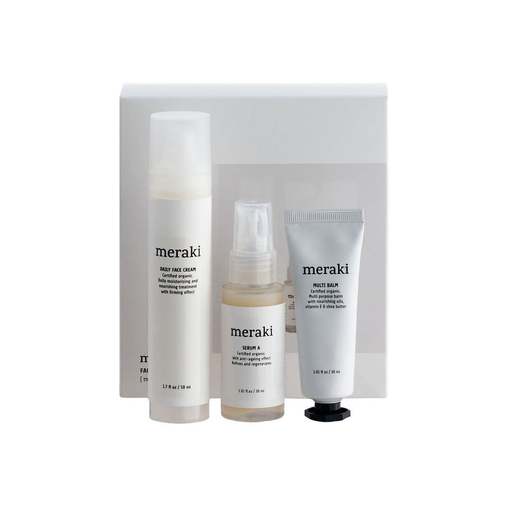 Meraki Cadeaubox, The moisturising kit - Face care