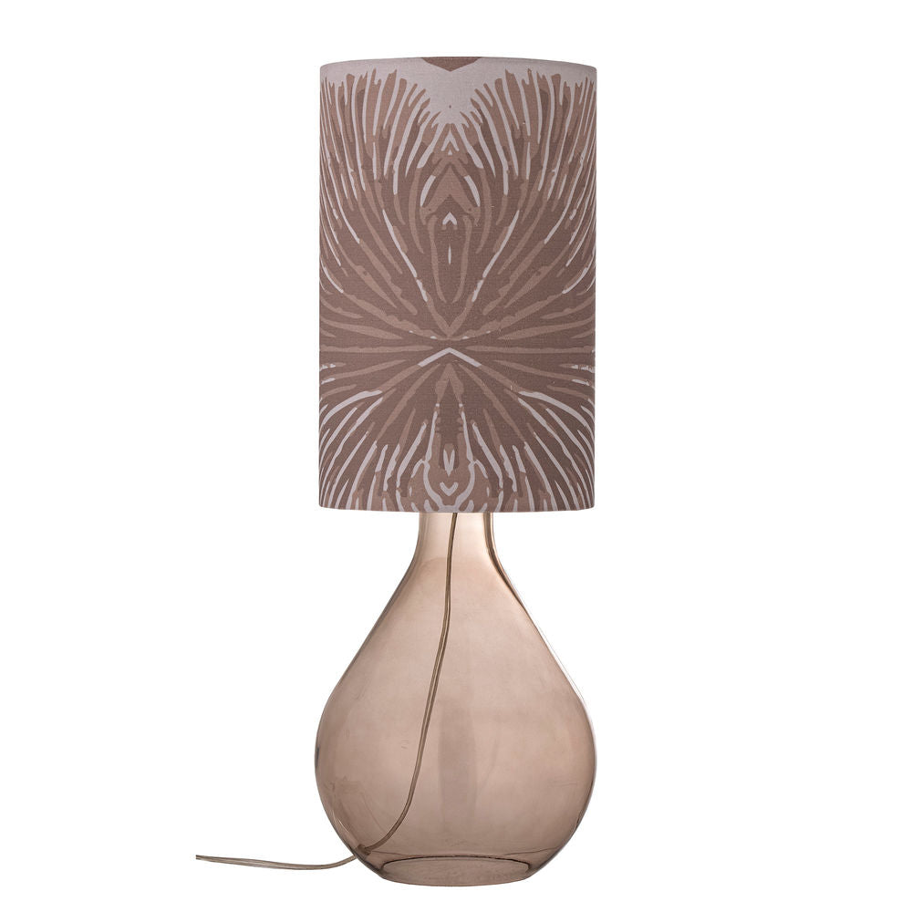 Creative Collection Leni Lampe de table, Marron, Verre