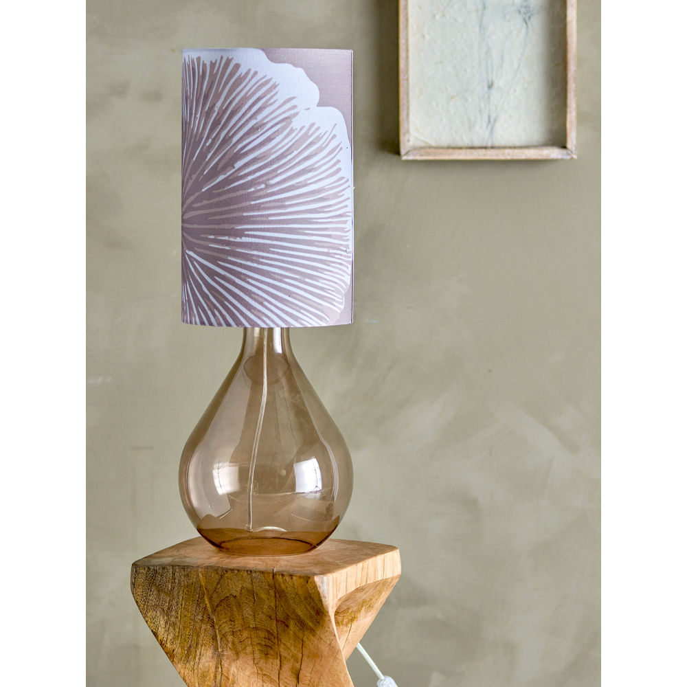 Creative Collection Leni Lampe de table, Marron, Verre