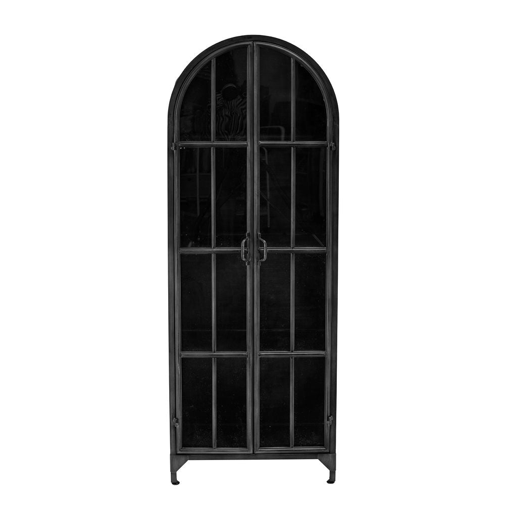 Bloomingville Gabinete Papole, Negro, Metal