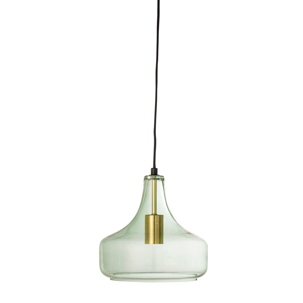 Bloomingville Yuser Hanglamp, Groen, Glas