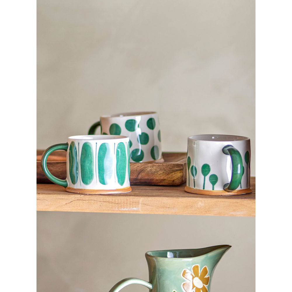 Taza Creative Collection Linora, Verde, Gres