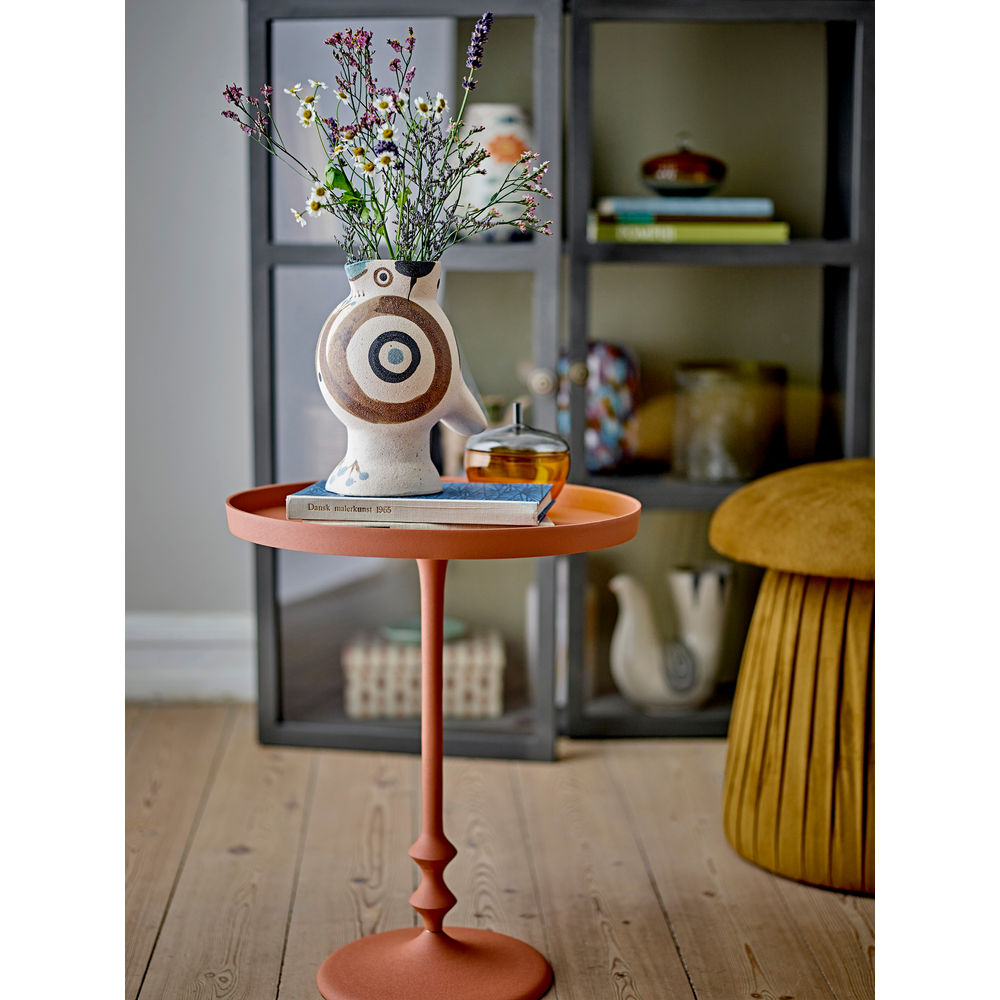 Blooming ville Anjou Beistell tisch, Orange, Aluminium