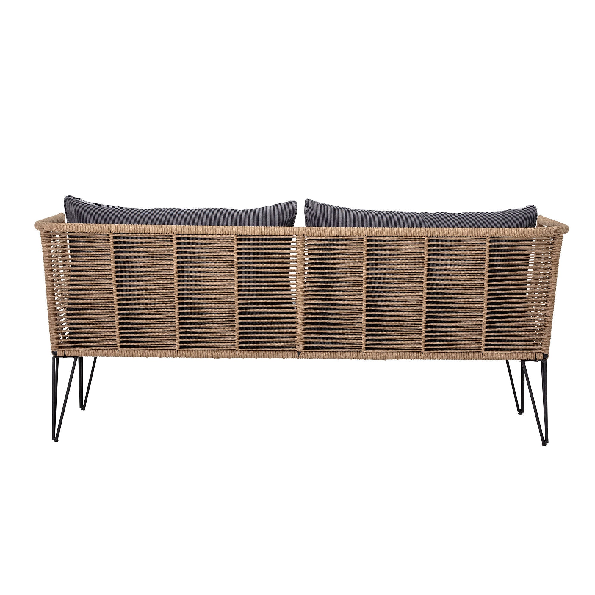 Bloomingville Mundo Sofa, Bruin, Metaal