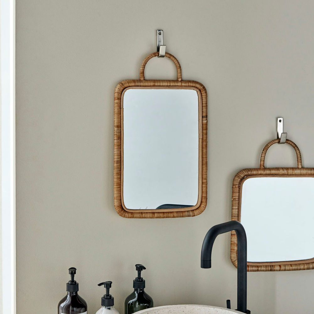 Meraki Miroir avec cadre, MKBaki, Naturel