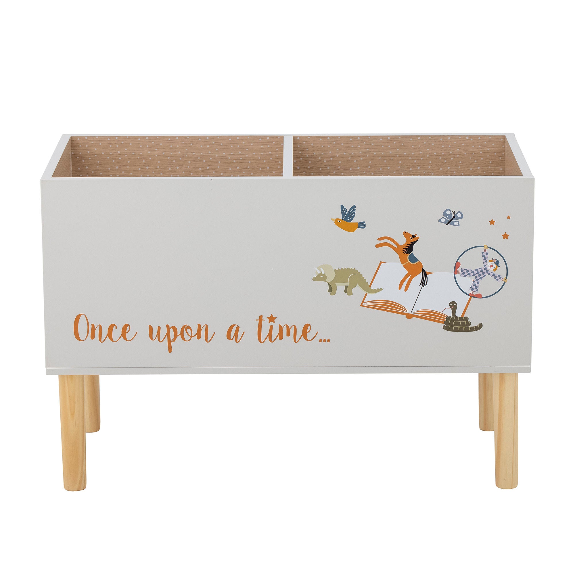 Bloomingville MINI Salam Book Standard, Gris, MDF