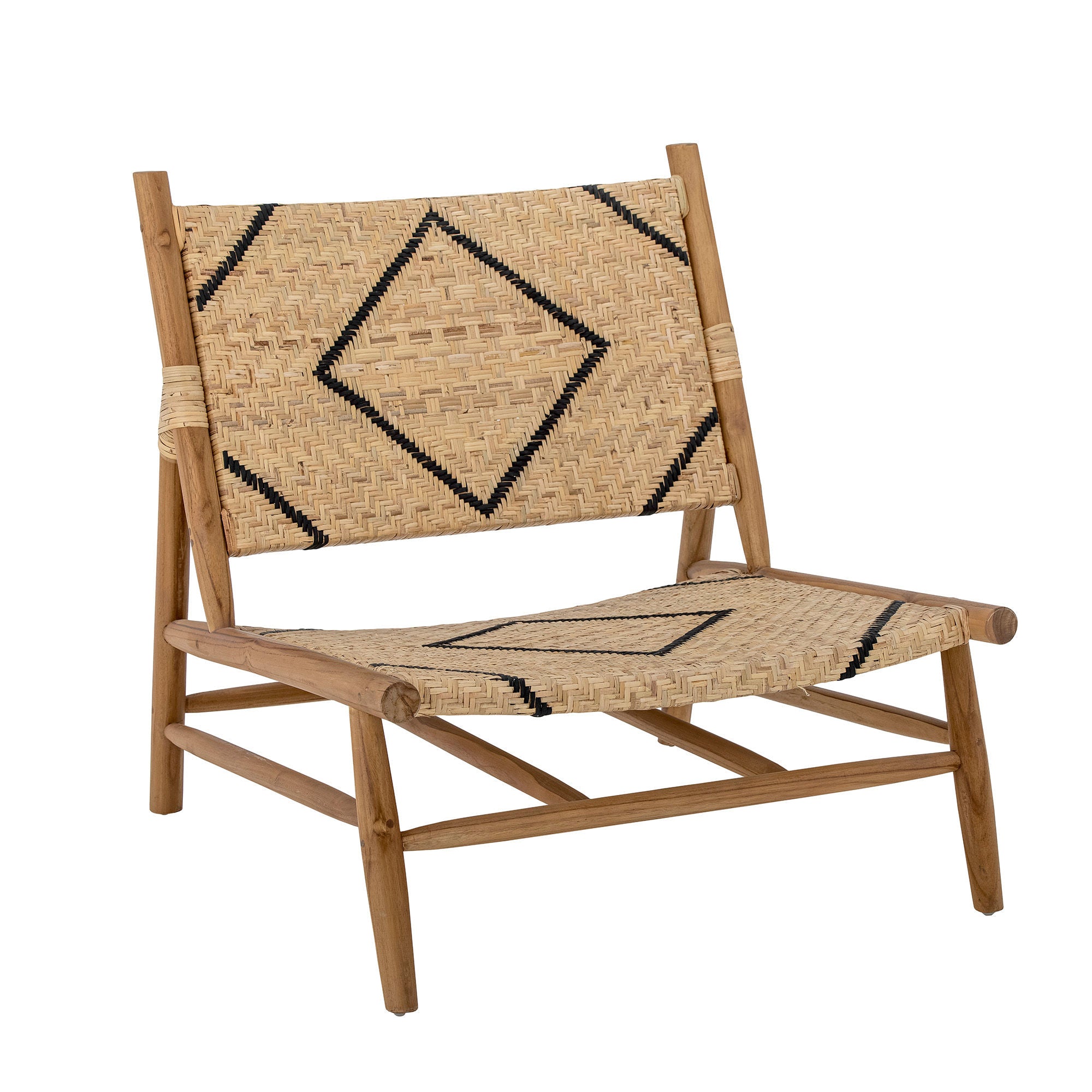 Kreative Sammlung Lennox Lounge Stuhl, Natur, Teak