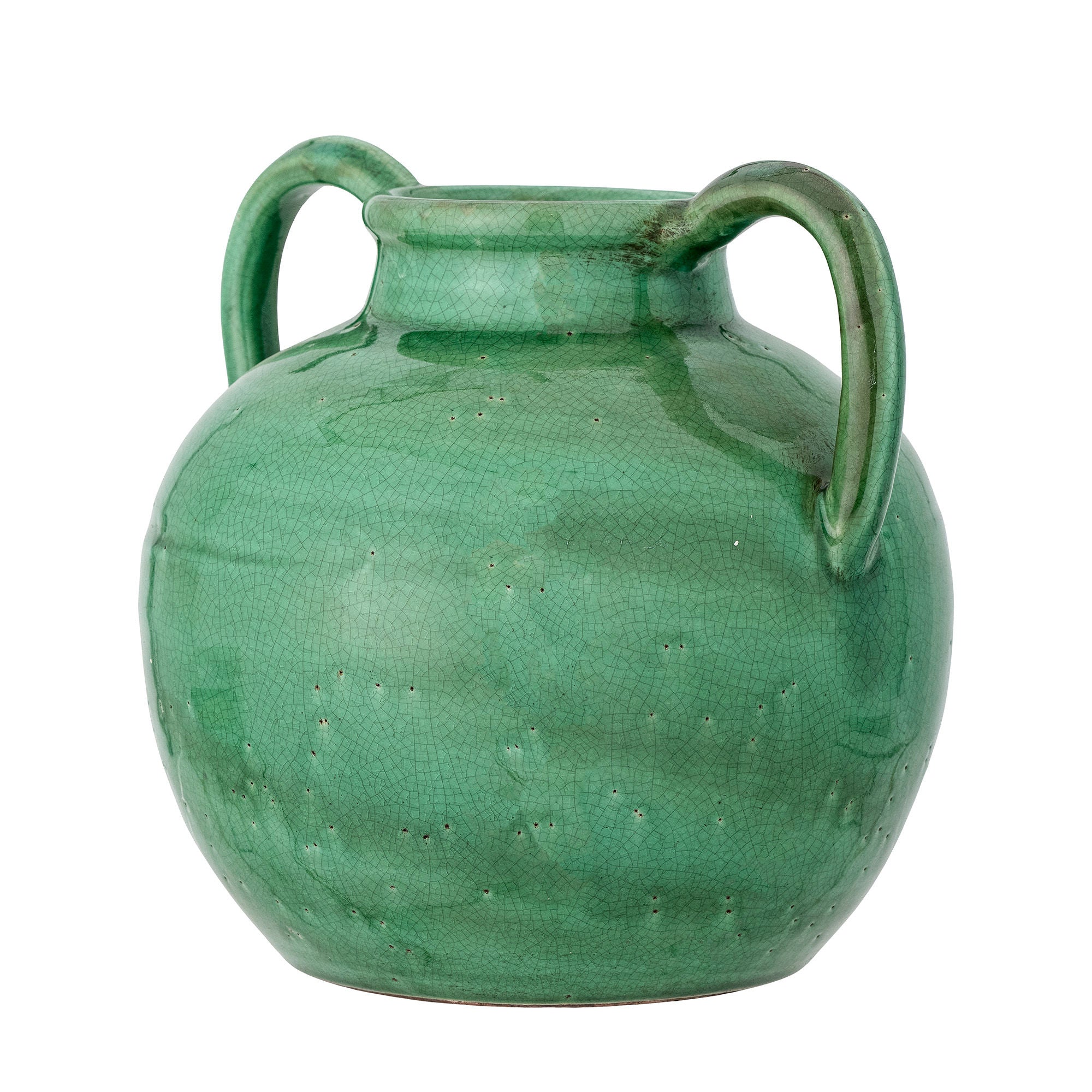 Bloomingville Cham Deco Vaas, Groen, Terracotta