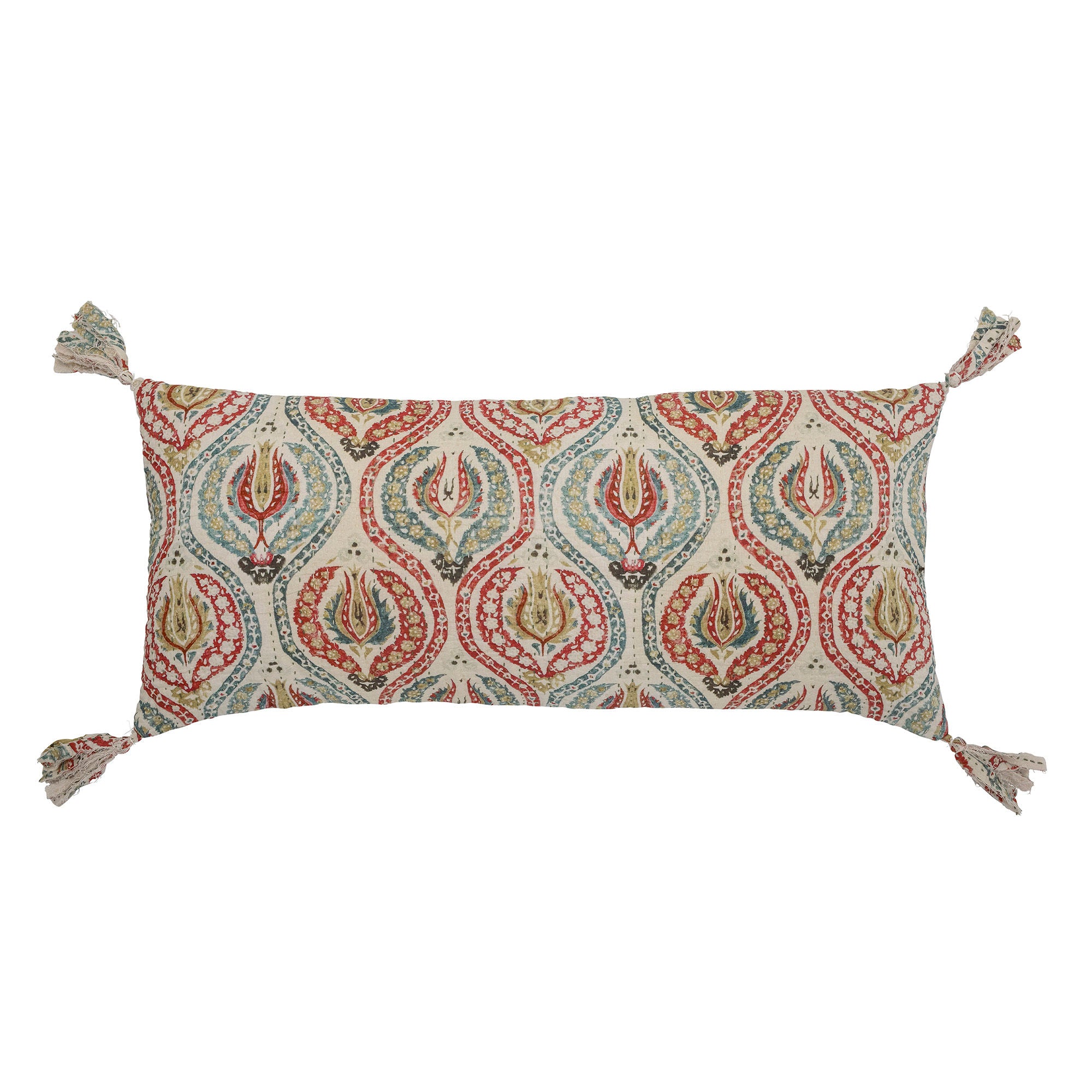 Creative Collection Coussin Noga, Rouge, Coton