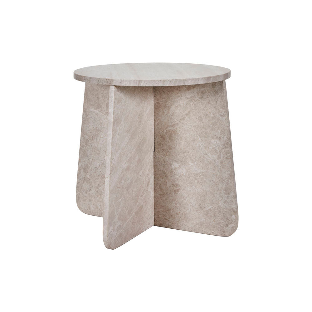 House Doctor Table d'appoint, Marb, Beige