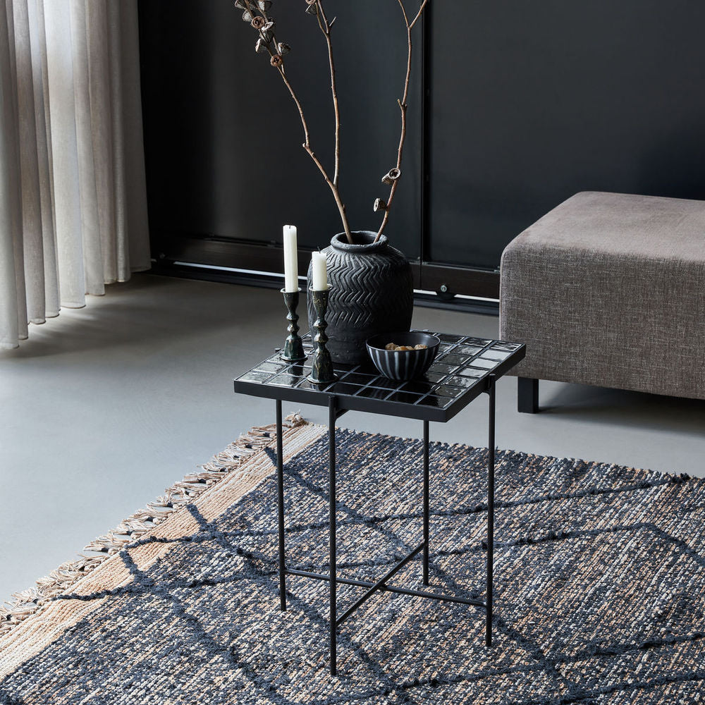 House Doctor Table d'appoint, Kuna, Noir