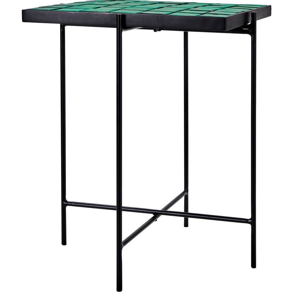 House Doctor Table d&#39;appoint, Kuna, Vert