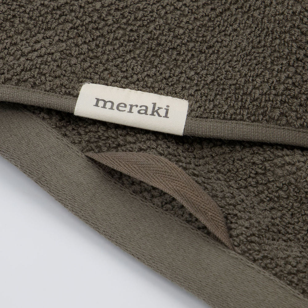 Meraki Handdoek, Solid, Leger