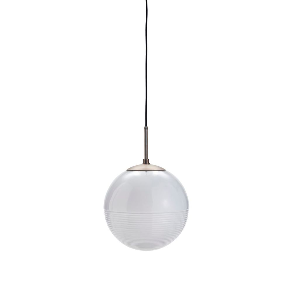 House Doctor Lampe, Halda, Blanc/Marron